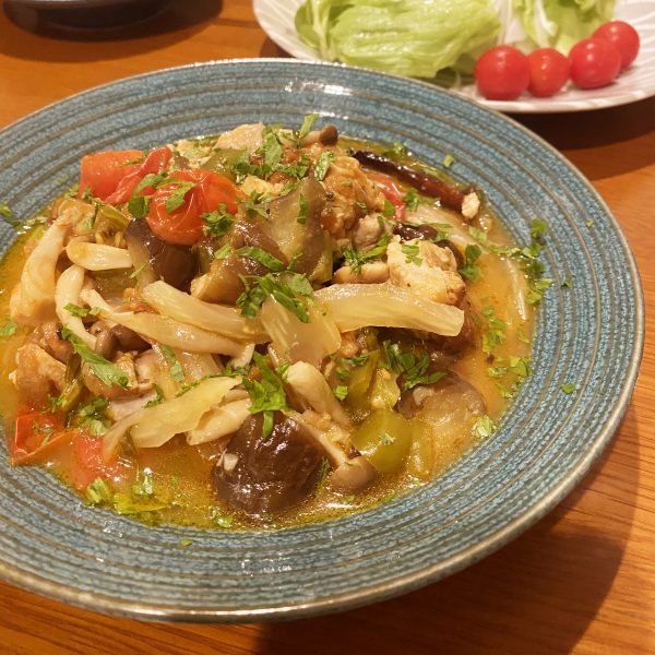 【栄養満点】無水で作る鶏肉のラタトゥイユ